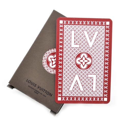 louis vuitton playing cards collection